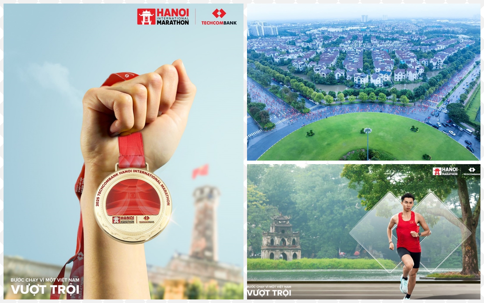 Giải Marathon Quốc tế Hà Nội Techcombank mùa thứ 4 nối quá khứ - hiện tại - tương lai