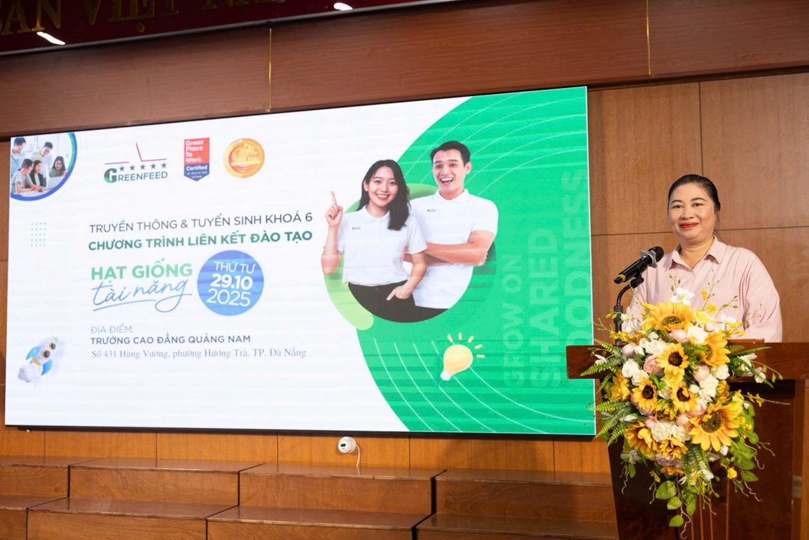 Trường Cao đẳng Quảng Nam tổ chức Chương trình Truyền thông nghề nghiệp, đào tạo kỹ năng mềm và tuyển sinh liên kết đào tạo “Hạt giống tài năng” khoá 6