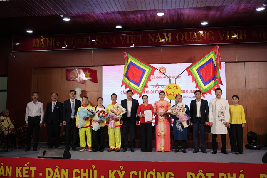 Trường Cao đẳng Quảng Nam đưa nghệ thuật Bài Chòi vào môi trường giáo dục thông qua các hoạt động ngoại khóa 