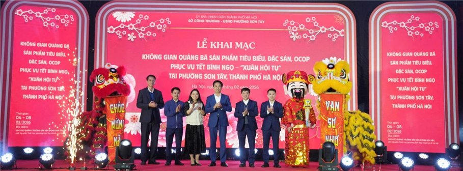 “Xuân Đoàn Kết” - Chuỗi không gian quảng bá sản phẩm tiêu biểu, đặc sản, OCOP dịp Tết Bính Ngọ tại Hà Nội