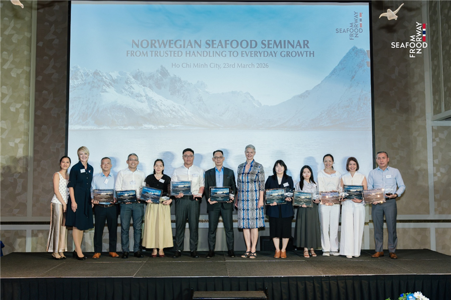 Việt Nam trở thành thị trường tăng trưởng nhanh nhất của cá hồi Na Uy tại Đông Nam Á